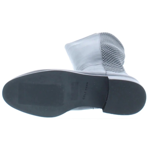 Cole Hann Black Riding Boots - Picture 4 of 6